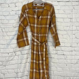 E Hyphen plaid dress. Size F (XS)